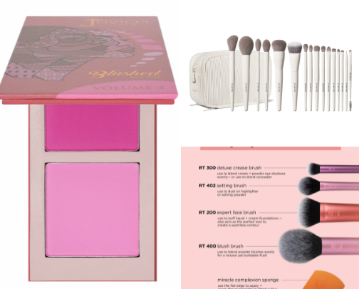 My makeup selection. cover photo collage