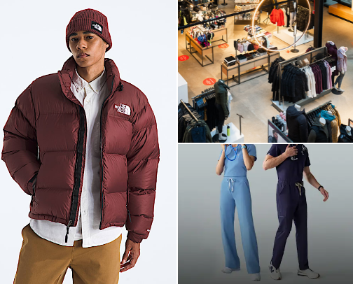 Clothing cover photo collage