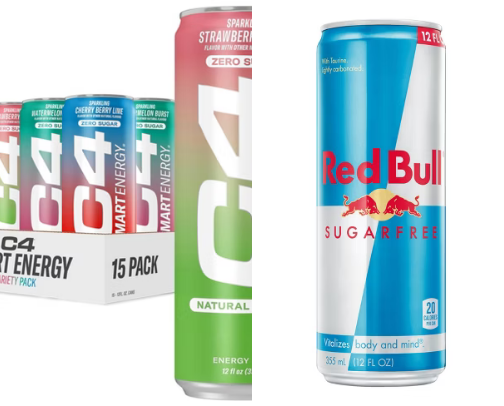 Energy drinks! cover photo collage