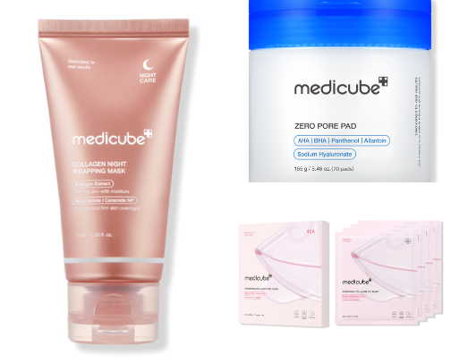 New beauty favorites cover photo collage