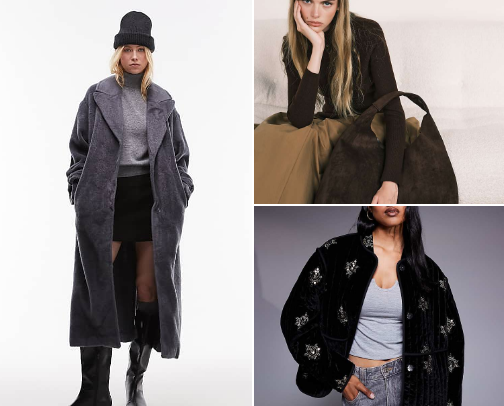 chic fall wishlist - always look good! cover photo collage