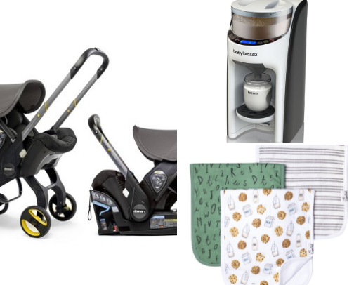 Products I swear by for Newborn phase cover photo collage