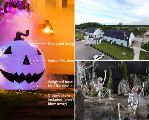The Ultimate Halloween Guide: Costumes, Decor & Party Must-Haves cover photo collage