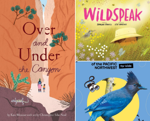 Best Books for Young Nature-Lovers cover photo collage