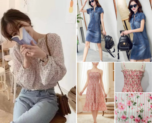 Casual wear cover photo collage