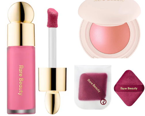Radiant and Real: Rare Beauty Must-Haves cover photo collage