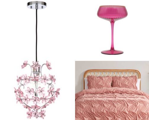 Fashionable home goods cover photo collage