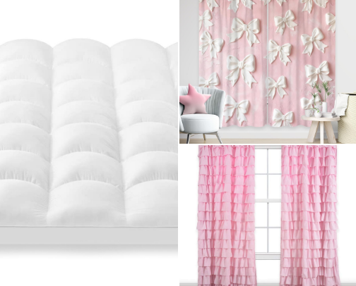 Dorm Room Essentials - Girls cover photo collage