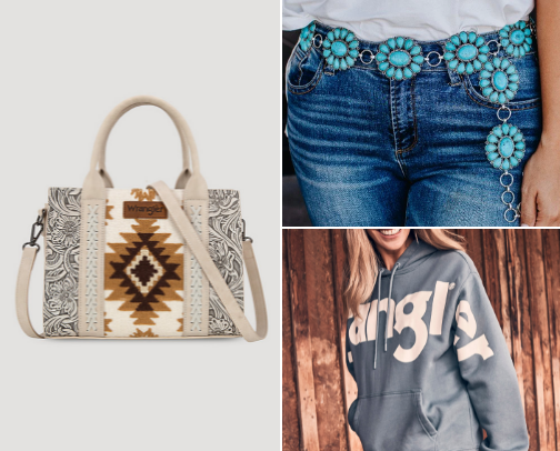 Western Wear and Accessories cover photo collage