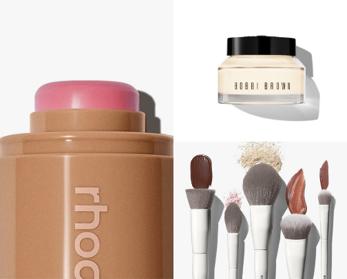 holy grail makeup products cover photo collage