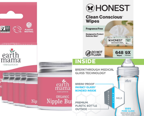 my baby essentials 🧸 cover photo collage