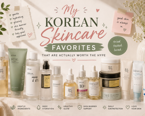 🤍 The K-Beauty Products That Earned a Permanent Spot on My Shelf cover photo collage