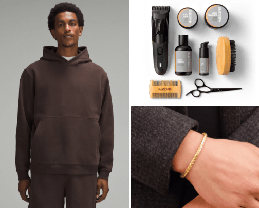 Gifts For Him cover photo collage