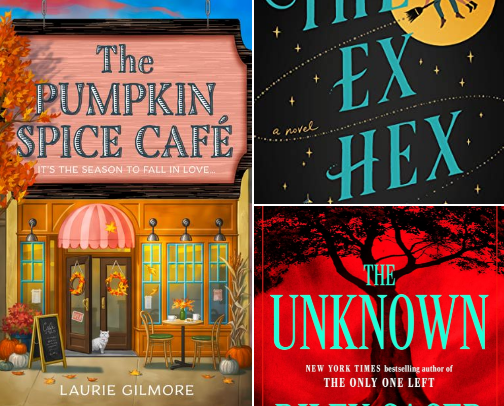 Fall books for the gorls 🍂 cover photo collage