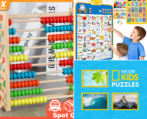 Toys for smarter babies cover photo collage