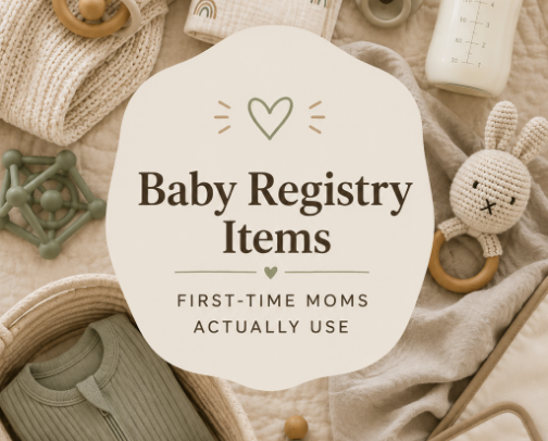 Baby Registry Items First-Time Moms Actually Use (Walmart) cover photo collage