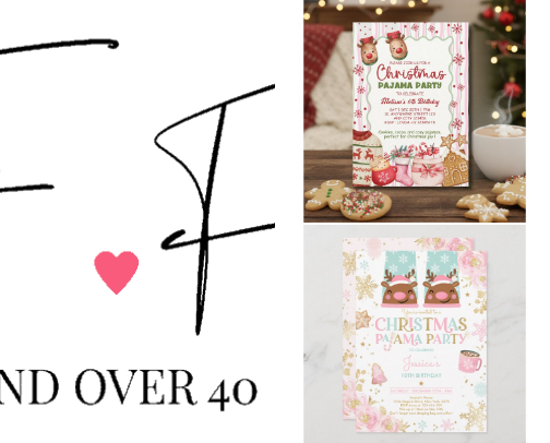 Kids’ Christmas Pajama Birthday Party Ideas: Pajamas, Hot Cocoa & Holiday Magic cover photo collage