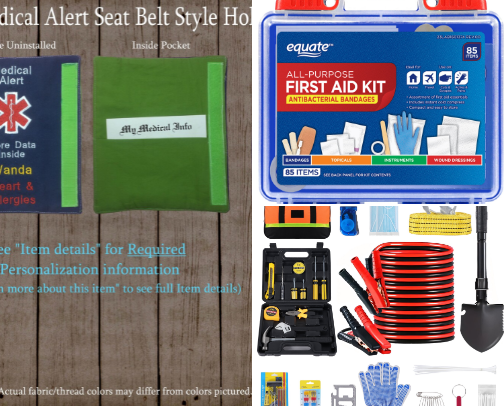 Mom Car Must Haves! cover photo collage