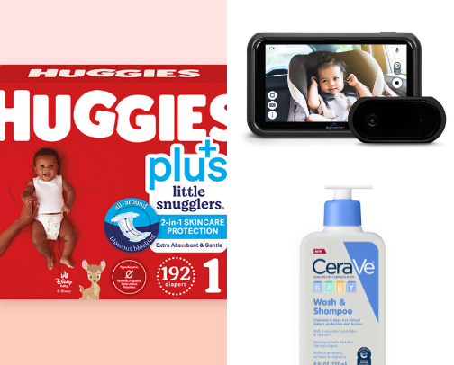 Baby Shower Registry cover photo collage