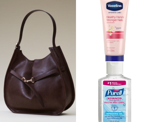 Things I keep in my purse cover photo collage