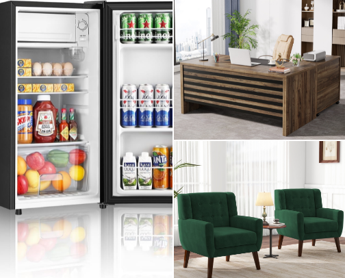 Decorating my office as a new insurance agent! cover photo collage