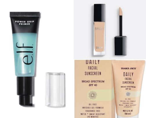 Everyday makeup cover photo collage