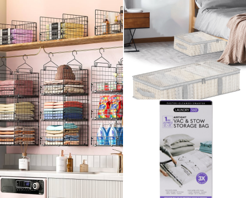 Bedroom Organization Ideas: Smart Storage & Space-Saving Essentials cover photo collage