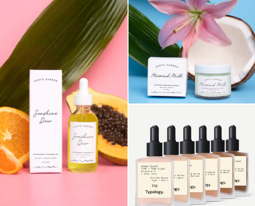 Favorite Beauty Products cover photo collage