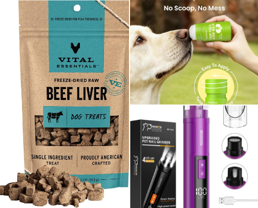 Dog Finds & Favorites I Recommend cover photo collage