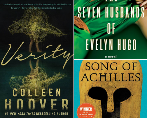 My favorite book recs cover photo collage