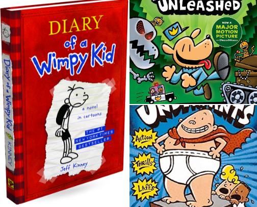 Books for kids cover photo collage