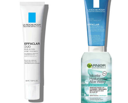 Skincare cover photo collage