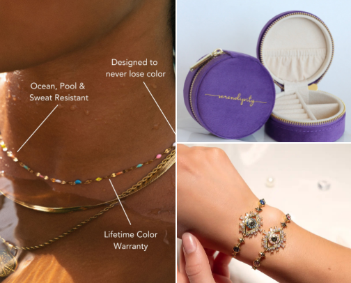 Jewelry is the name, but sparkles win the game 💍💎 cover photo collage