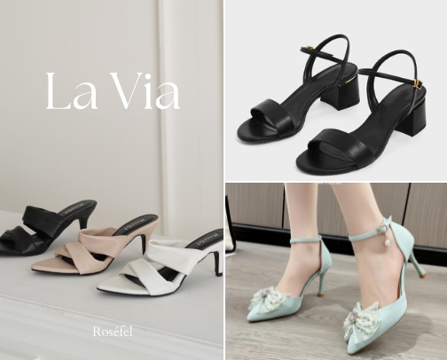 Cassie Classic Heels cover photo collage