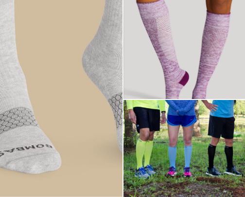 Best Compression Socks For Long Flights and Travel cover photo collage