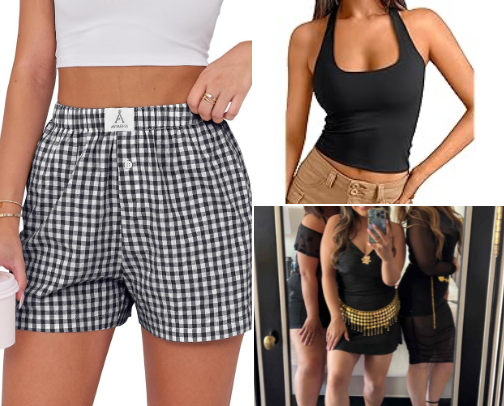 Summer time clothing ☀️👙 cover photo collage
