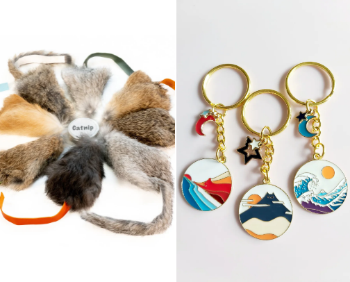 Cat Finds cover photo collage