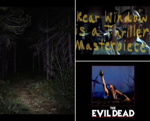 My YouTube Horror Channel cover photo collage