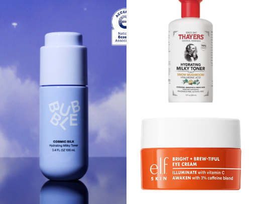 Skincare Faves cover photo collage
