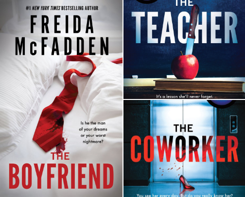 Thriller and Mysteries cover photo collage