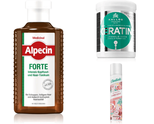 Hair care cover photo collage