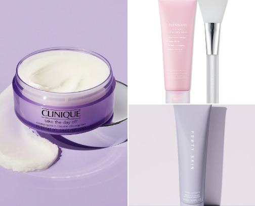 skincare cover photo collage