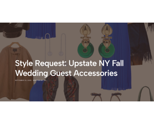 Style Request Form: Sarah - Wedding Guest Looks cover photo collage