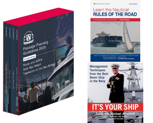 Top 20 Navigation and Seamanship. Leadership at sea. COLREGs, Rules of the road. cover photo collage