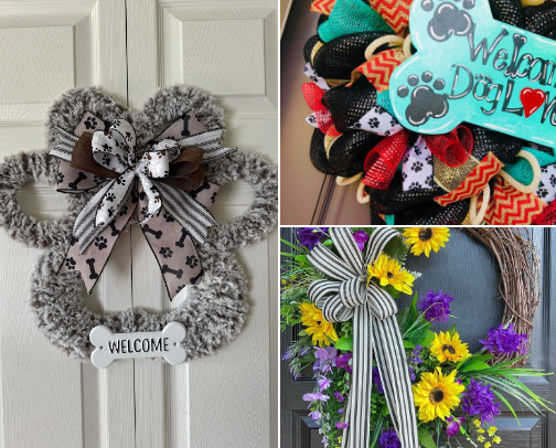 A Pawmom's Home Decor cover photo collage