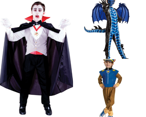 "Unleash the Fun: Boy's Halloween costumes cover photo collage