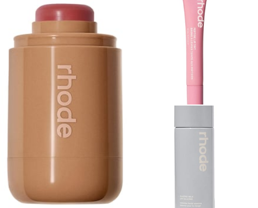 rhode makeup lovers cover photo collage