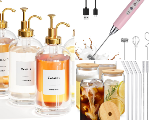 4 Amazon Coffee Finds I can't Live Without cover photo collage