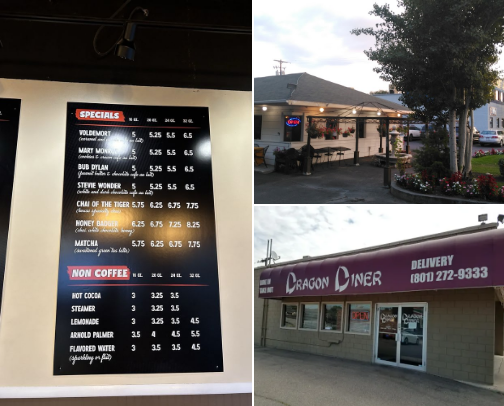 Restaurant/food related recs cover photo collage