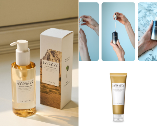 Korean skincare For glass skin🧖🏾‍♀️ cover photo collage